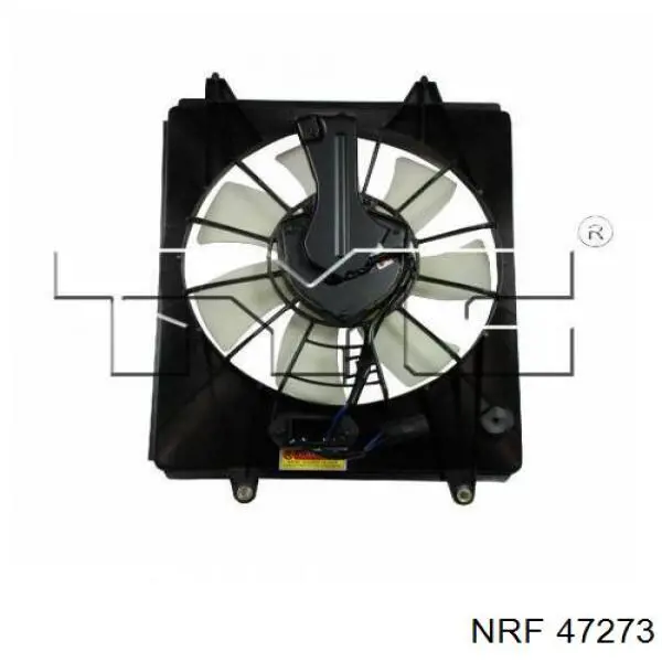 Difusor de radiador, aire acondicionado, completo con motor y rodete 47273 NRF