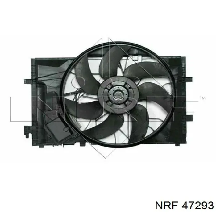 404017S Termal диффузор радиатора охлаждения, в сборе с мотором и крыльчаткой