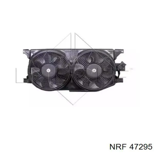 Вентилятор радиатора кондиционера на Mercedes ML/GLE (W163)