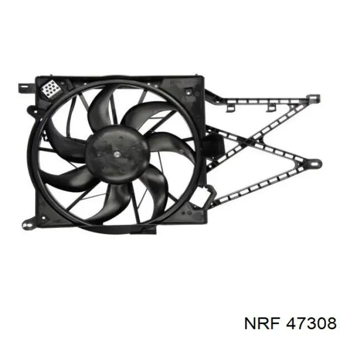 Диффузор радиатора охлаждения в сборе с мотором и крыльчаткой FPS FP52W194 цена, от 57.11 USD