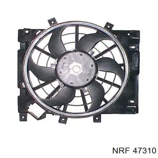 Ventilador (rodete +motor) refrigeración del motor con electromotor completo 47310 NRF