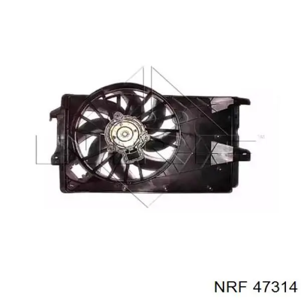 Диффузор радиатора кондиционера NRF 47314