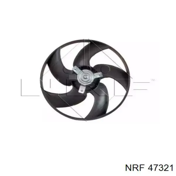 Ventilador (rodete +motor) refrigeración del motor con electromotor completo 47321 NRF