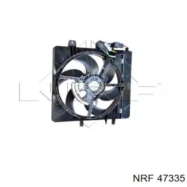 Диффузор радиатора охлаждения в сборе с крыльчаткой NRF 47335