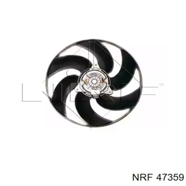 Rodete ventilador, refrigeración de motor 47359 NRF