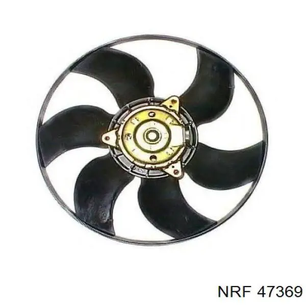 Ventilador (rodete +motor) refrigeración del motor con electromotor completo 47369 NRF