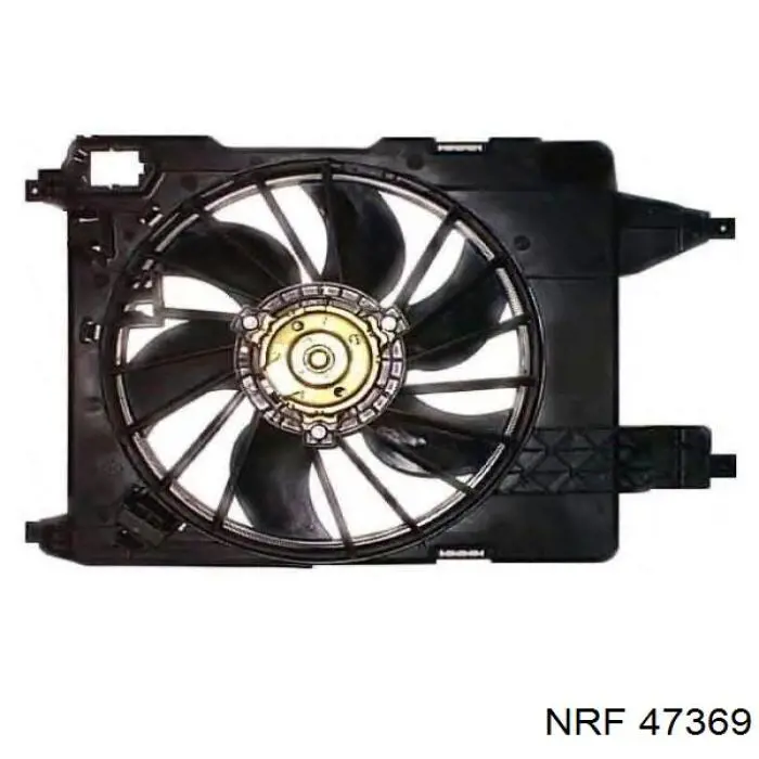 Электровентилятор охлаждения 7701070353 Renault (RVI)