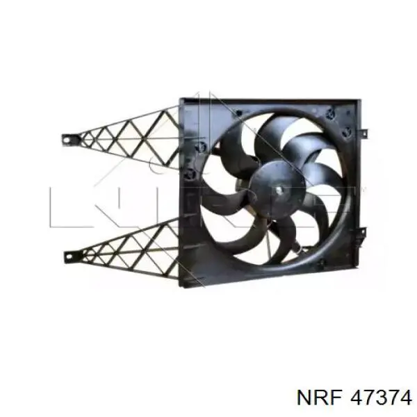 Ventilador (rodete +motor) aire acondicionado con electromotor completo 47374 NRF