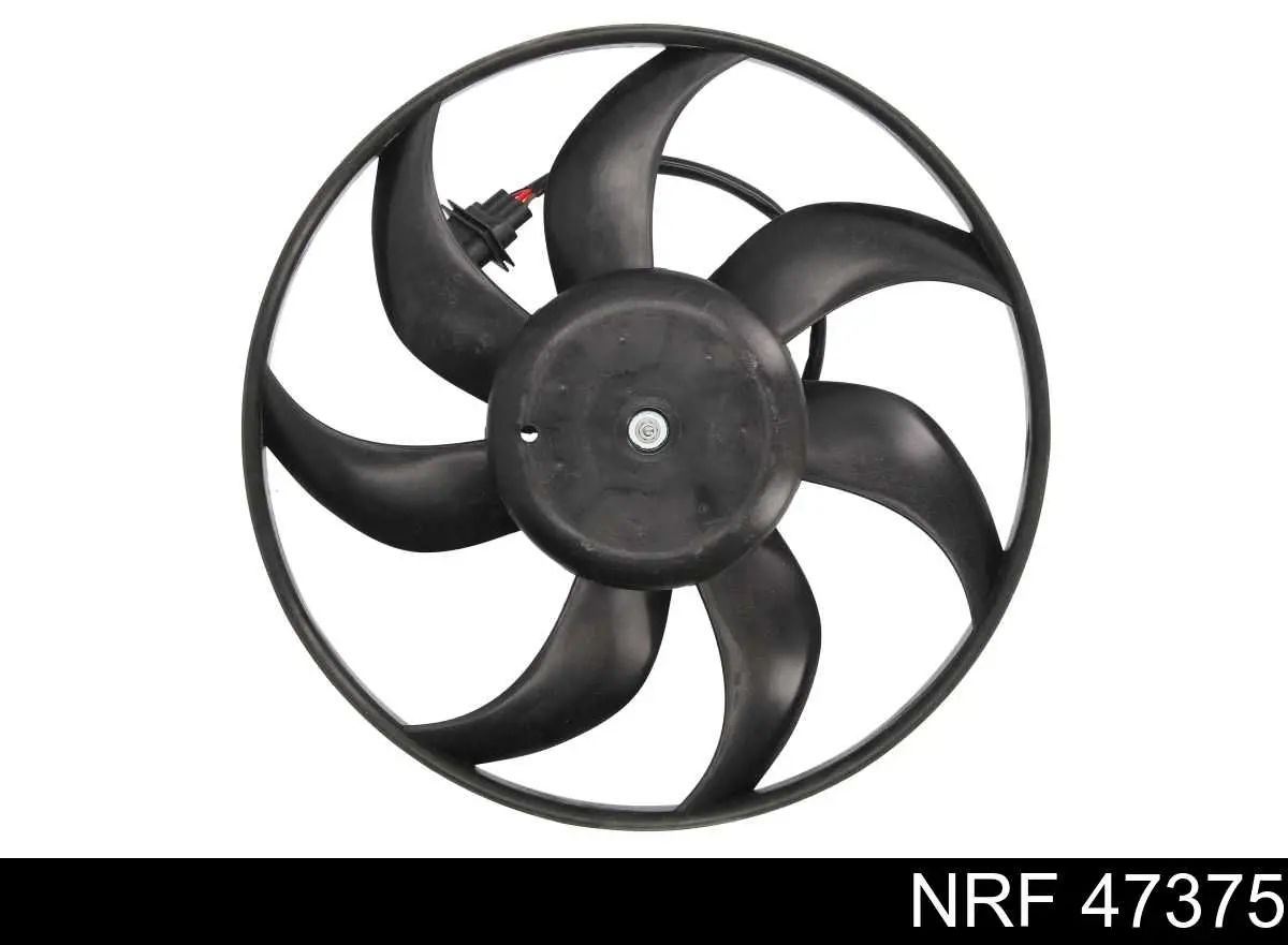 Электровентилятор охлаждения в сборе (мотор+крыльчатка) NRF 47375