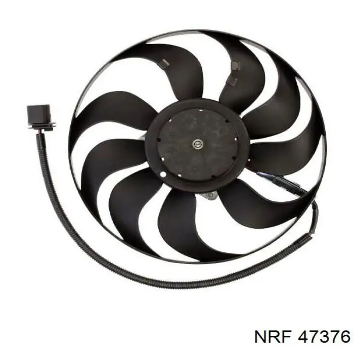 Электровентилятор охлаждения в сборе (мотор+крыльчатка) NRF 47376