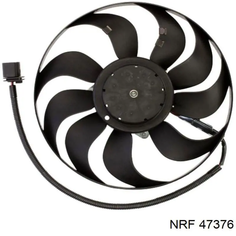 Ventilador (rodete +motor) refrigeración del motor con electromotor completo 47376 NRF