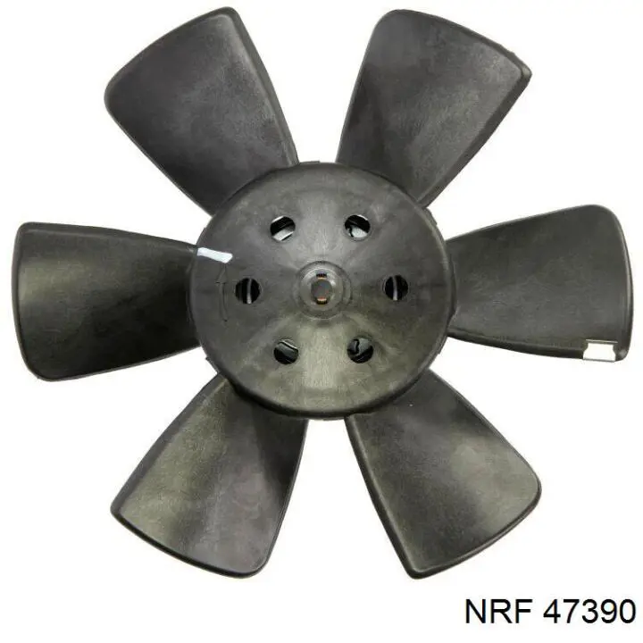 47390 NRF электровентилятор охлаждения в сборе (мотор+крыльчатка правый)