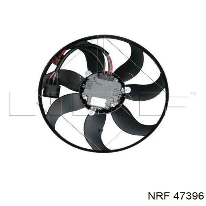 Электровентилятор охлаждения в сборе (мотор+крыльчатка) левый NRF 47396 цена, от 96.16 USD