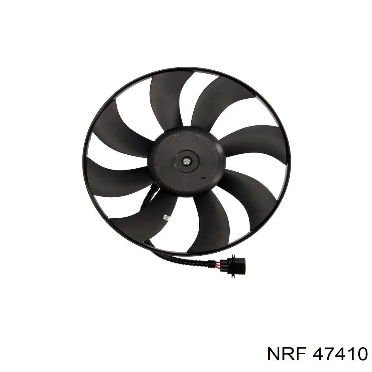 47410 NRF электровентилятор охлаждения в сборе (мотор+крыльчатка)
