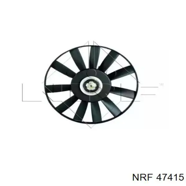47415 NRF электровентилятор охлаждения в сборе (мотор+крыльчатка)