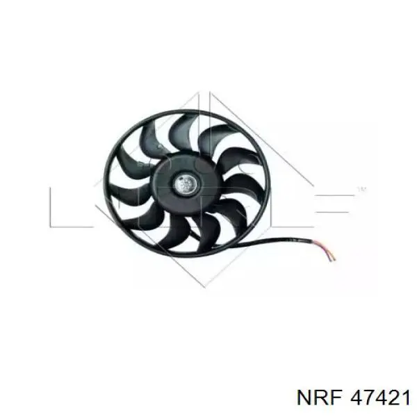 Вентилятор (крыльчатка) радиатора охлаждения NRF 47421