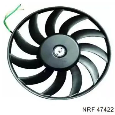 Rodete ventilador, refrigeración de motor izquierdo 47422 NRF