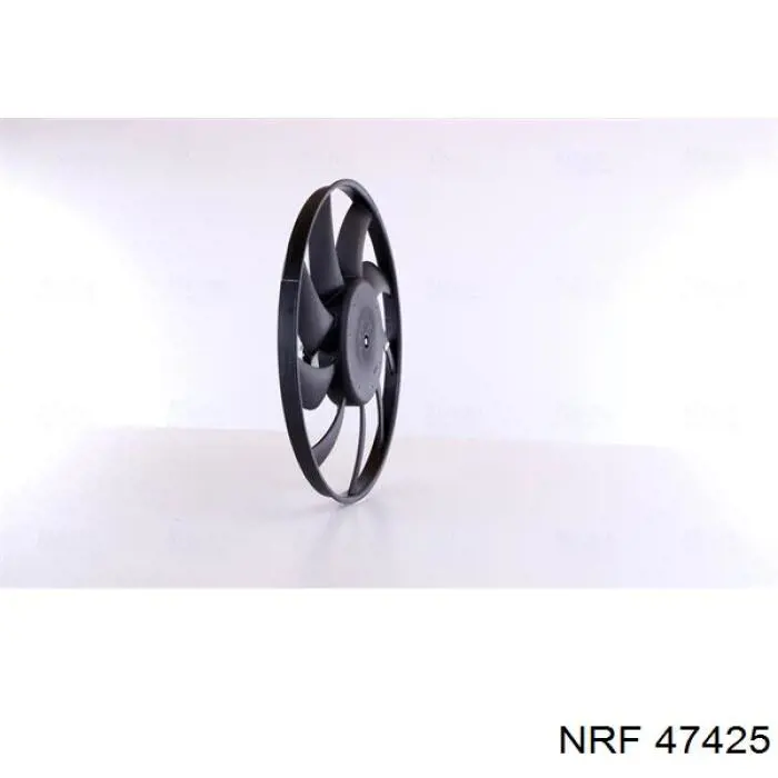 Купить 47425 NRF Электровентилятор охлаждения в сборе (мотор+крыльчатка) правый