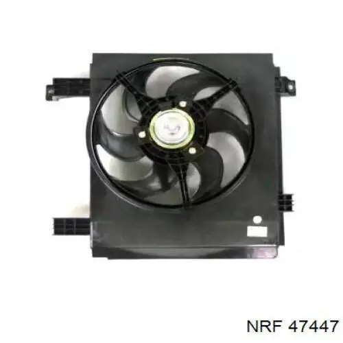 Купить 47447 NRF Диффузор вентилятора в сборе с мотором и крыльчаткой