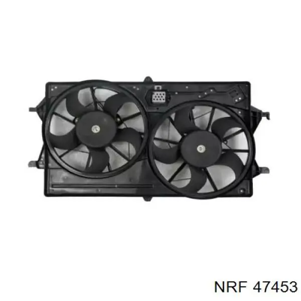 HMP2S418C607AB Hmpx Диффузор радиатора охлаждения в сборе с мотором