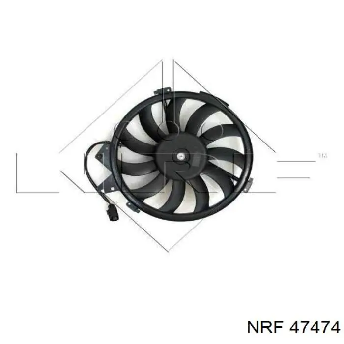Электровентилятор охлаждения 47474 NRF