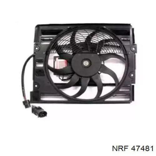 Купить 47481 NRF Диффузор вентилятора в сборе с мотором и крыльчаткой