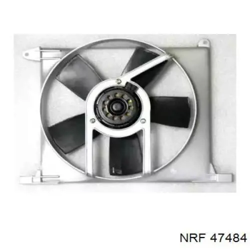 Difusor de radiador, aire acondicionado, completo con motor y rodete 47484 NRF