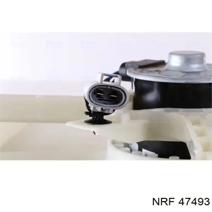 Диффузор радиатора охлаждения в сборе с крыльчаткой NRF 47493