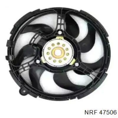 47506 NRF электровентилятор охлаждения в сборе (мотор+крыльчатка)