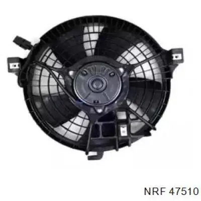 Difusor de radiador, aire acondicionado, completo con motor y rodete 47510 NRF