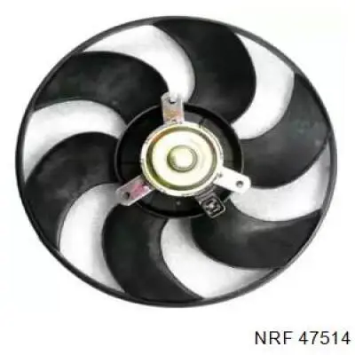 47514 NRF электровентилятор охлаждения в сборе (мотор+крыльчатка)