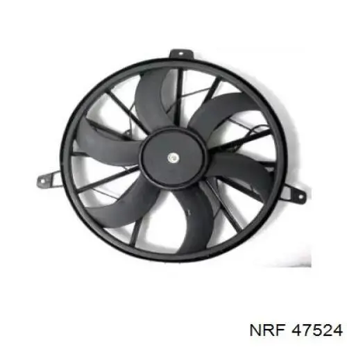Ventilador (rodete +motor) refrigeración del motor con electromotor completo 47524 NRF
