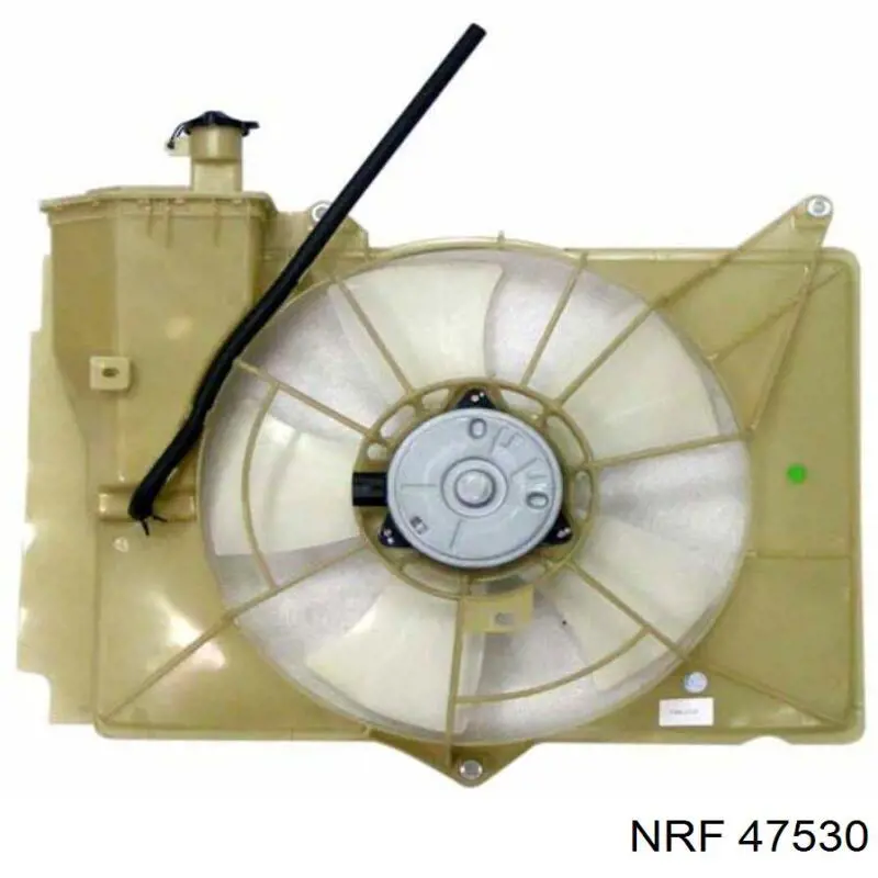 Диффузор радиатора охлаждения, в сборе с мотором и крыльчаткой на Toyota Yaris VERSO 