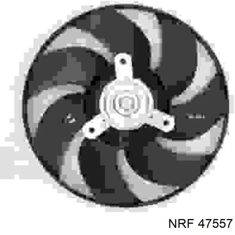 7701051492 Renault (RVI) электровентилятор охлаждения в сборе (мотор+крыльчатка)
