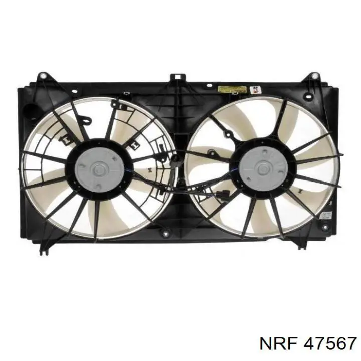 Диффузор радиатора охлаждения в сборе с мотором и крыльчаткой NRF 47567 цена, от 275.09 USD