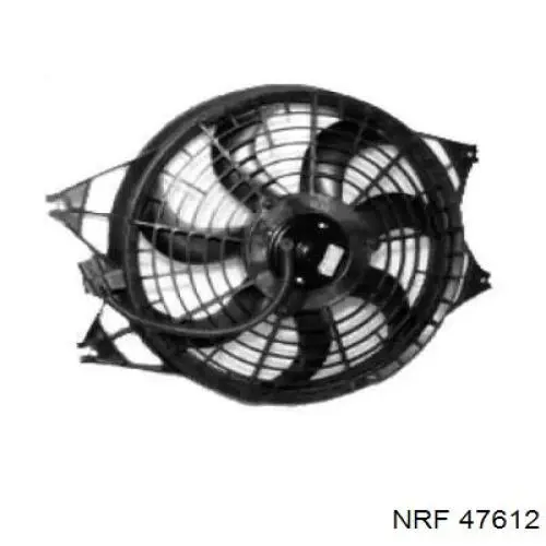 Вентилятор (крыльчатка) радиатора кондиционера NRF 47612