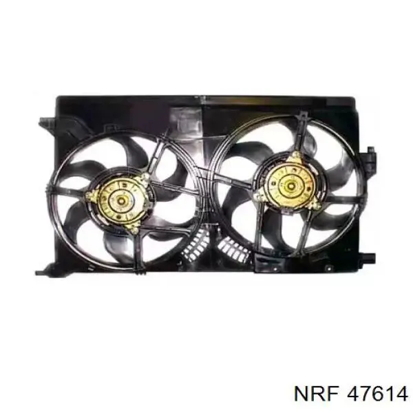 47614 NRF диффузор радиатора охлаждения