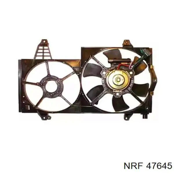 47645 NRF диффузор радиатора охлаждения