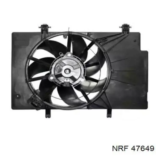 Диффузор радиатора охлаждения в сборе с крыльчаткой NRF 47649