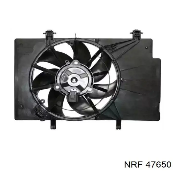 47650 NRF электровентилятор охлаждения в сборе (мотор+крыльчатка)