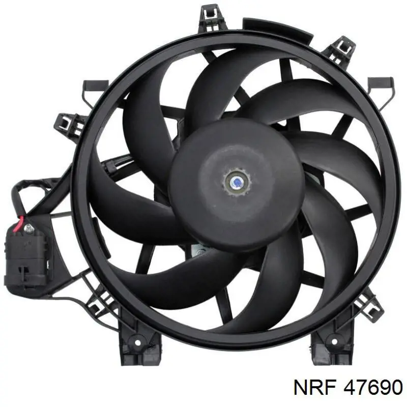 Ventilador (rodete +motor) refrigeración del motor con electromotor completo 47690 NRF