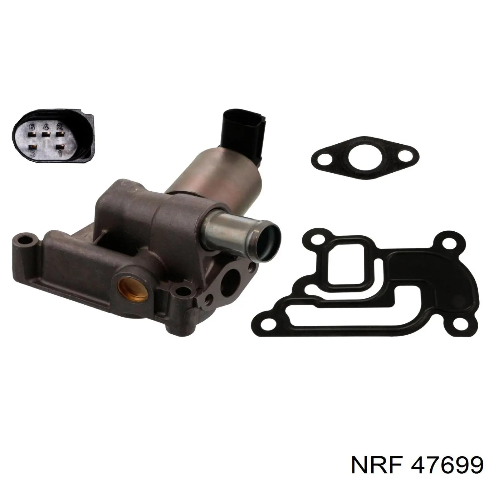 Вентилятор/крыльчатка радиатора охлаждения, левый NRF 47699 цена, от 132.48 USD
