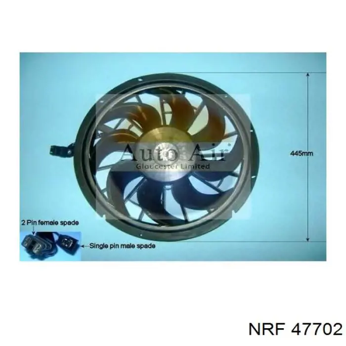 Ventilador elétrico de esfriamento montado (motor + roda de aletas) Volvo 9141249 preço, a partir de 622,18 USD
