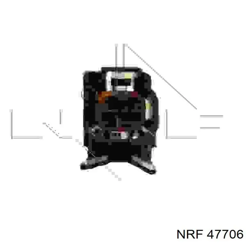 Ventilador (rodete +motor) refrigeración del motor con electromotor completo 47706 NRF