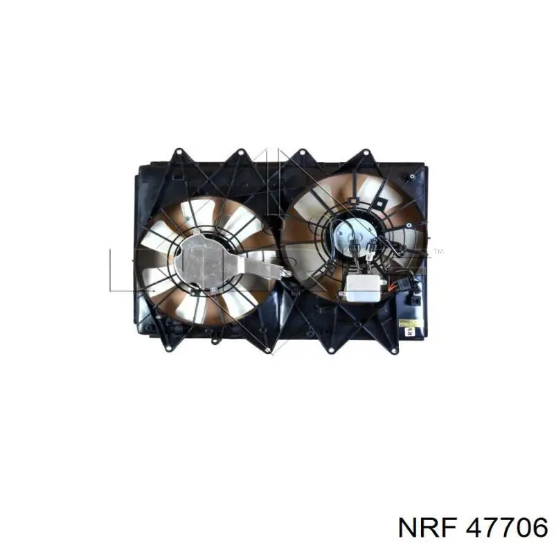 CY0315025F Mazda Ventilador elétrico de esfriamento montado (motor + roda de aletas)