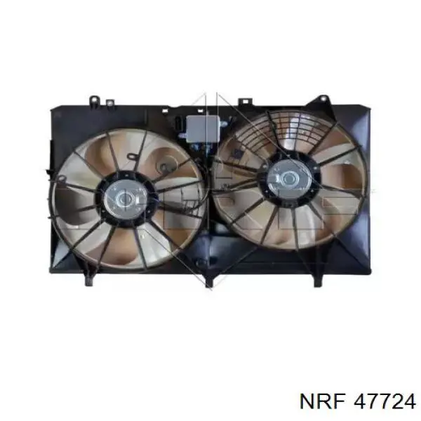 47724 NRF мотор вентилятора системы охлаждения левый