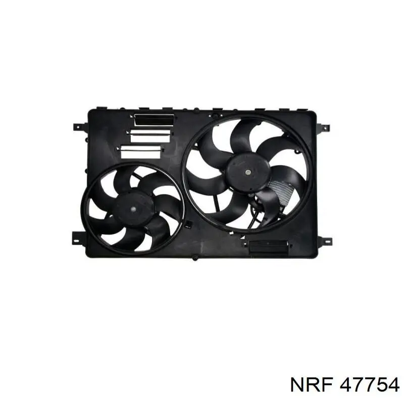 Диффузор радиатора охлаждения в сборе с крыльчаткой NRF 47953