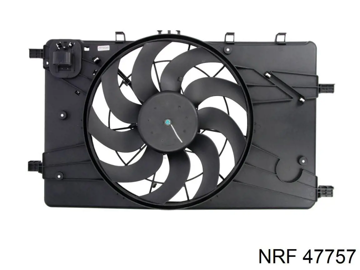 Диффузор радиатора охлаждения в сборе с мотором и крыльчаткой NRF 47757 цена, от 107.80 USD