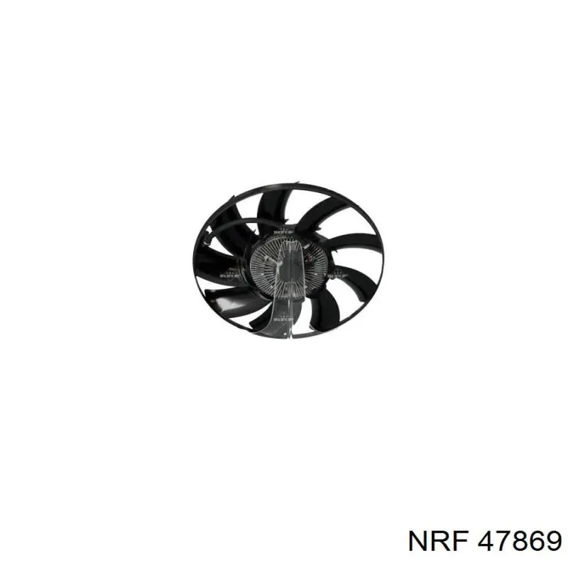 Ventilador (rodete +motor) refrigeración del motor con electromotor completo 47869 NRF