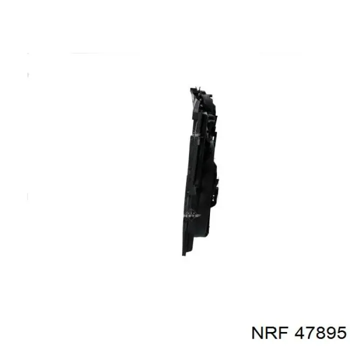 47895 NRF difusor do radiador de esfriamento, montado com motor e roda de aletas